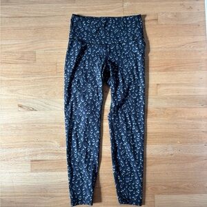 Old Navy Black Leopard Leggings
